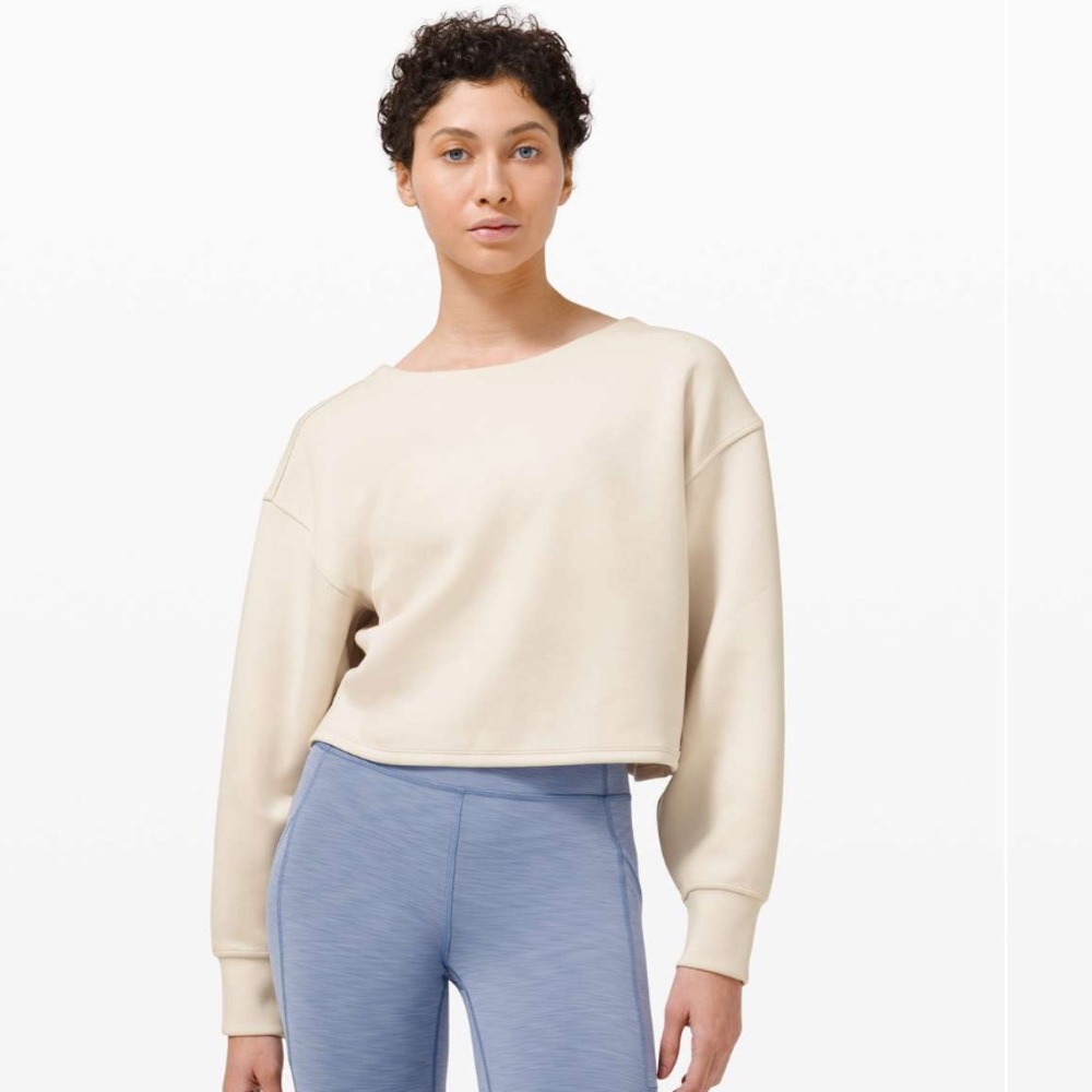 Lululemon Twist Back to Front Pullover - size 12